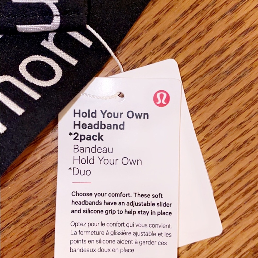 Lululemon headbands (2pk)